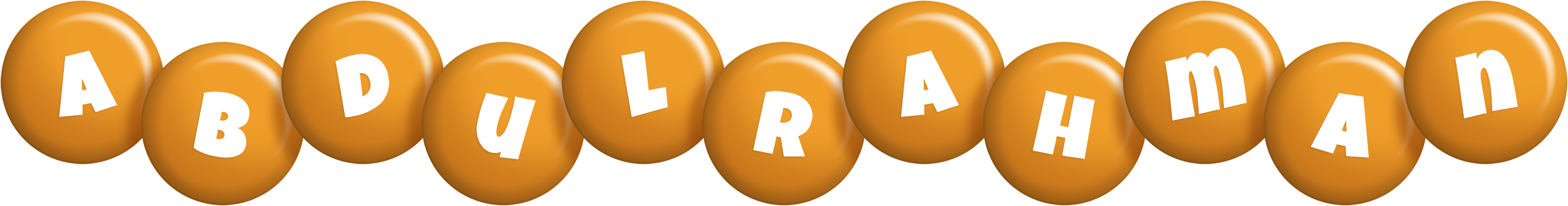 Abdulrahman candy-orange logo