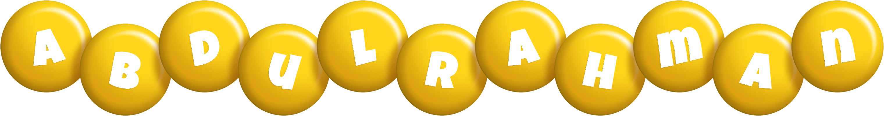 Abdulrahman candy-yellow logo