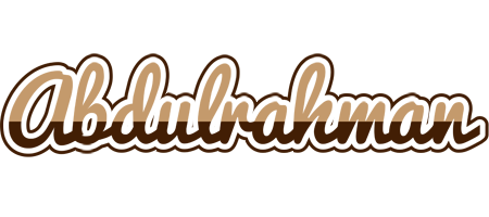 Abdulrahman exclusive logo