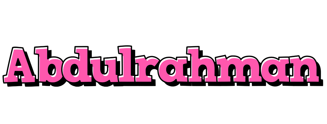 Abdulrahman girlish logo