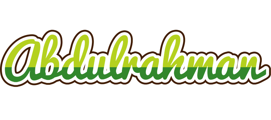 Abdulrahman golfing logo