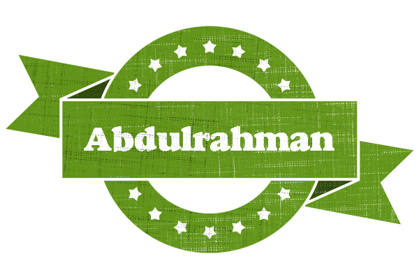 Abdulrahman natural logo