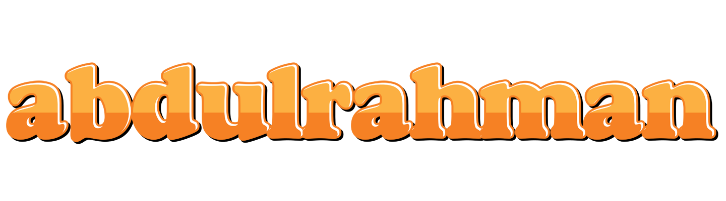 Abdulrahman orange logo