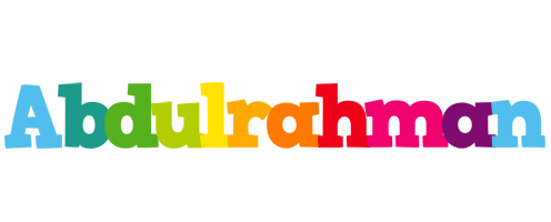 Abdulrahman rainbows logo