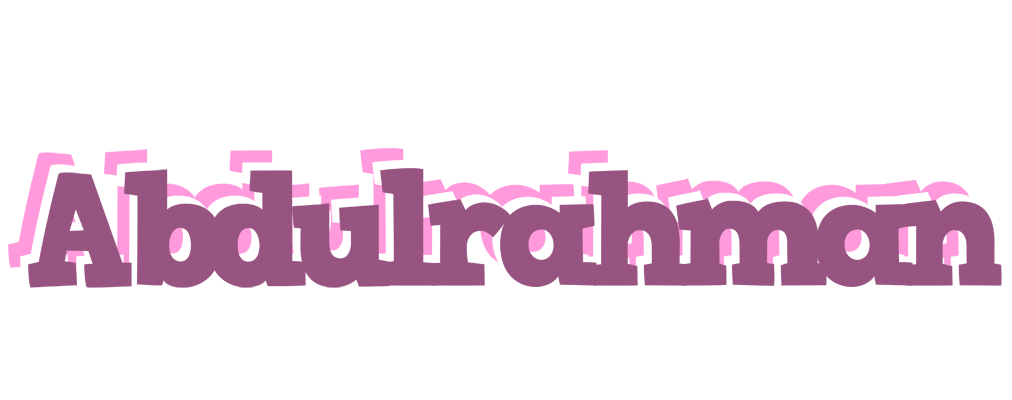 Abdulrahman relaxing logo
