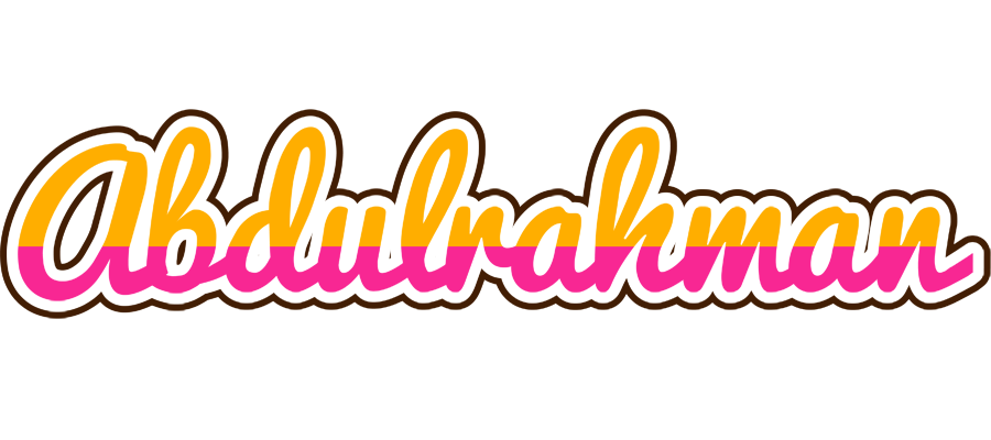 Abdulrahman smoothie logo