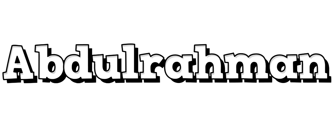 Abdulrahman snowing logo