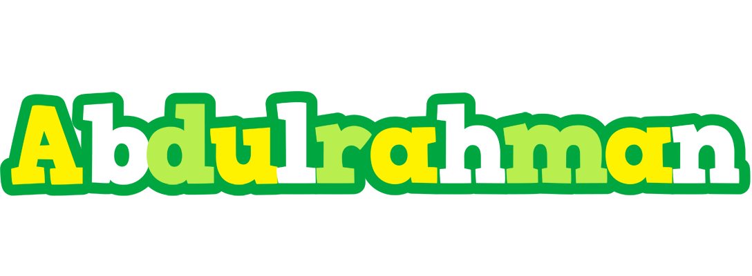 Abdulrahman soccer logo