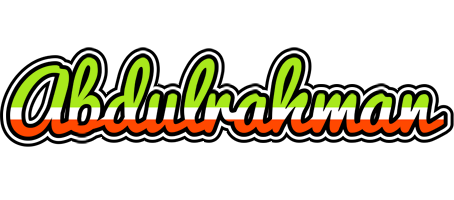 Abdulrahman superfun logo