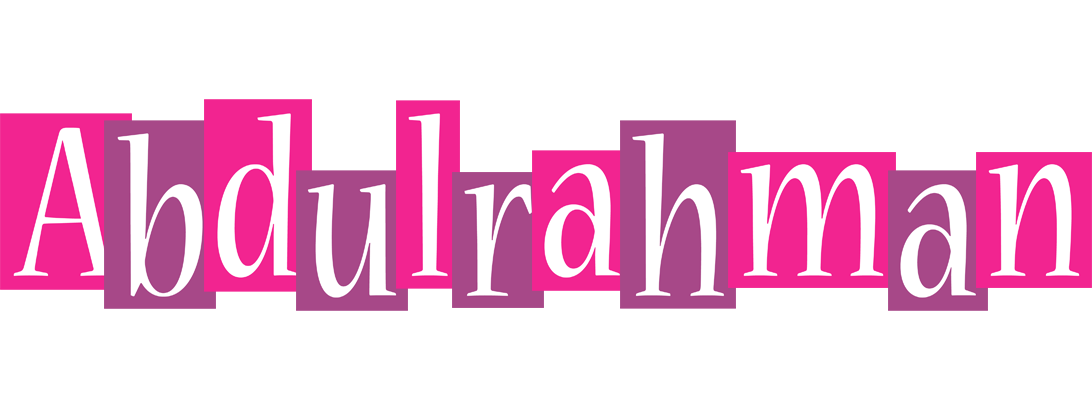 Abdulrahman whine logo