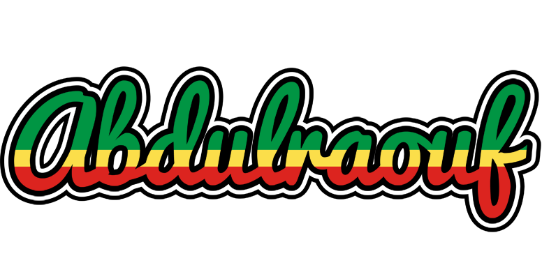 Abdulraouf african logo