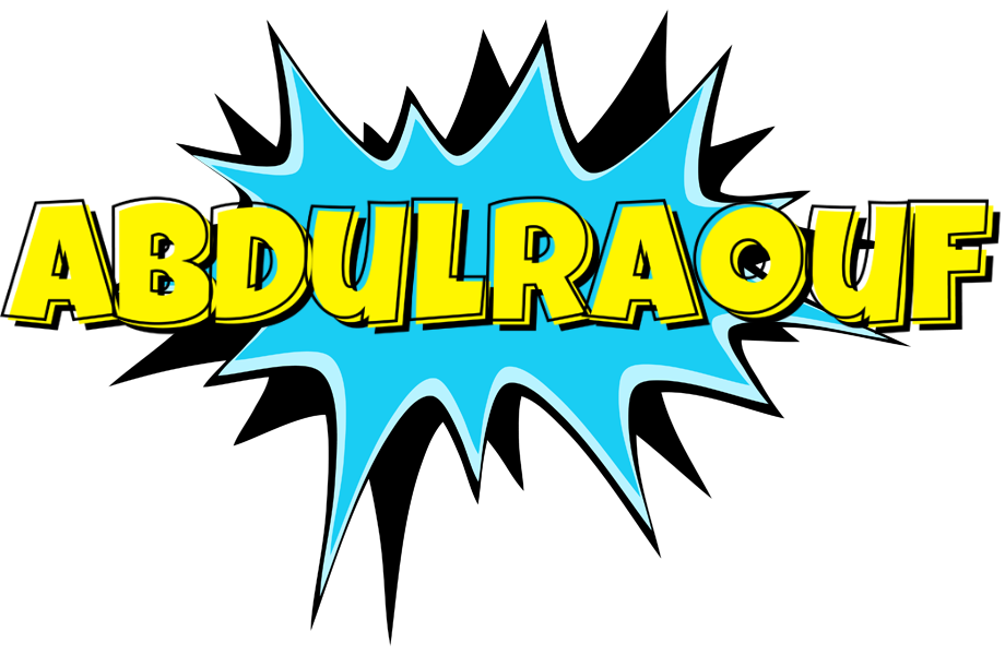 Abdulraouf amazing logo