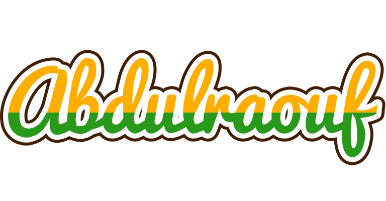 Abdulraouf banana logo