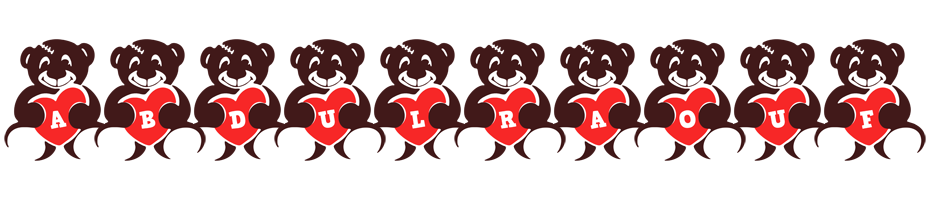 Abdulraouf bear logo