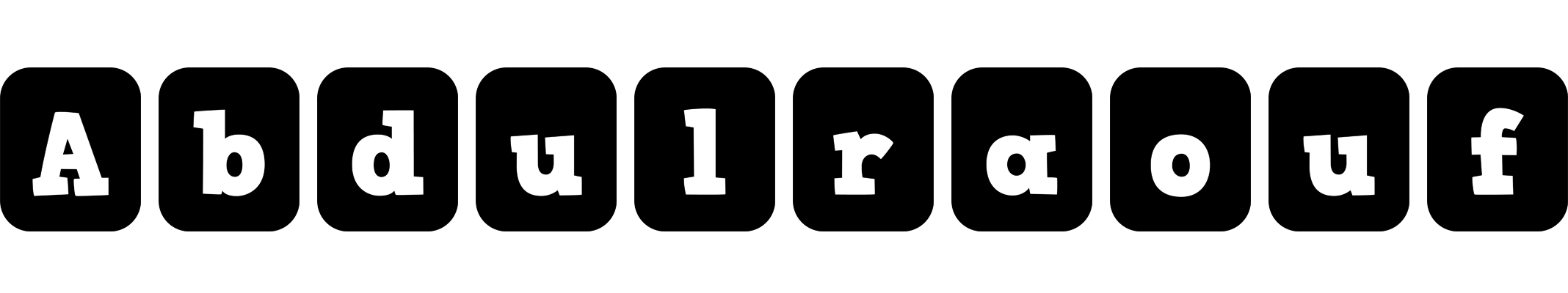 Abdulraouf box logo