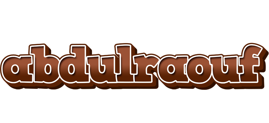 Abdulraouf brownie logo