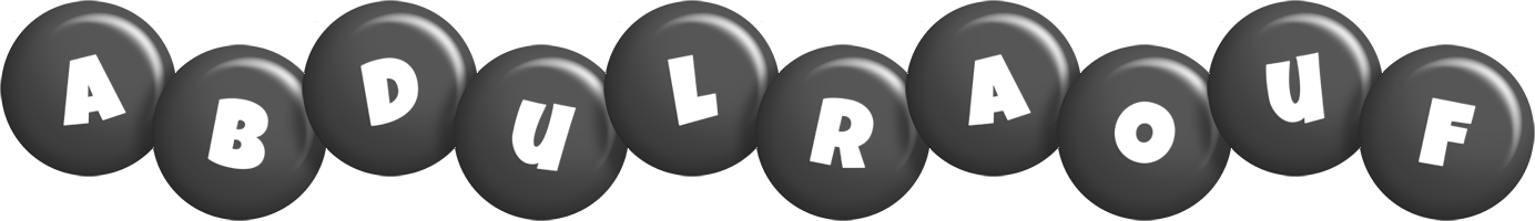 Abdulraouf candy-black logo