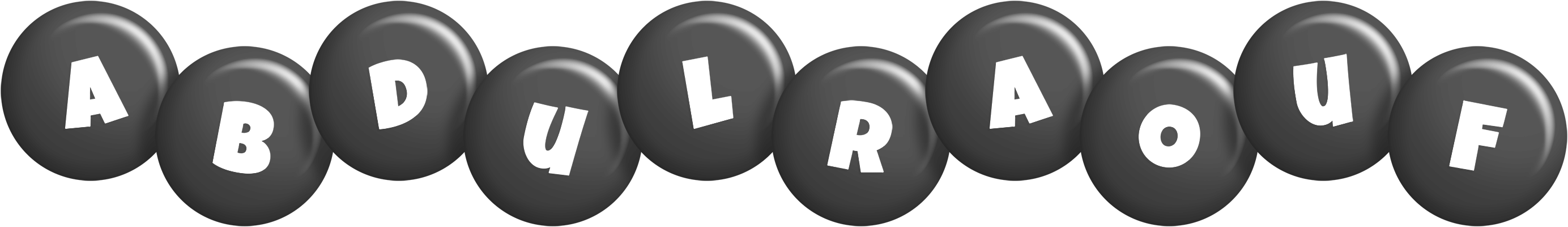 Abdulraouf candy-black logo