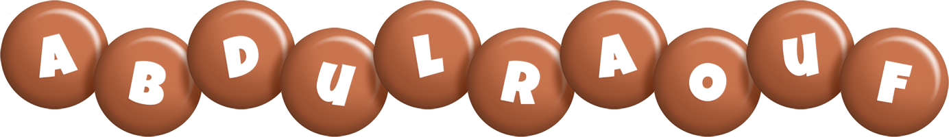 Abdulraouf candy-brown logo