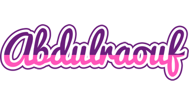 Abdulraouf cheerful logo