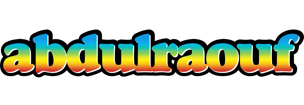 Abdulraouf color logo