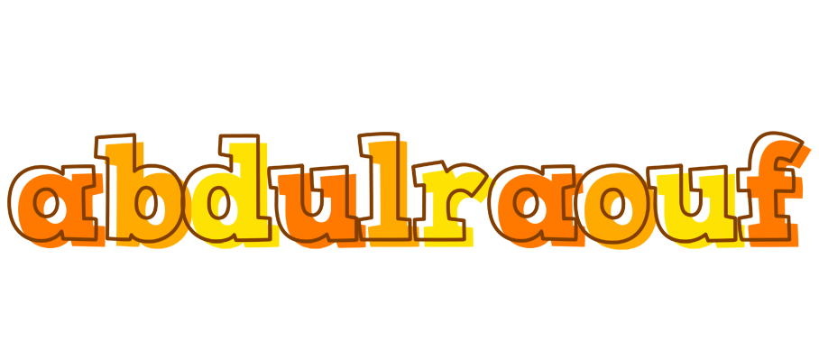 Abdulraouf desert logo