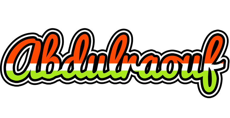 Abdulraouf exotic logo