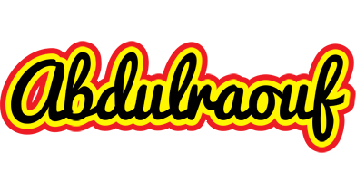 Abdulraouf flaming logo