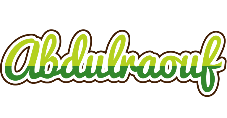 Abdulraouf golfing logo