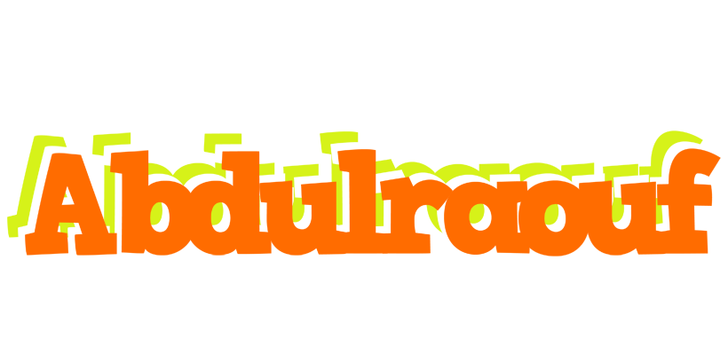 Abdulraouf healthy logo