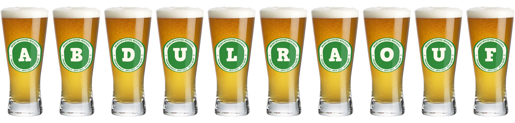 Abdulraouf lager logo