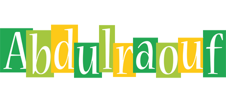 Abdulraouf lemonade logo