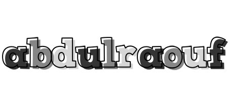 Abdulraouf night logo