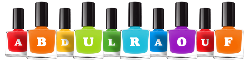 Abdulraouf saloon logo