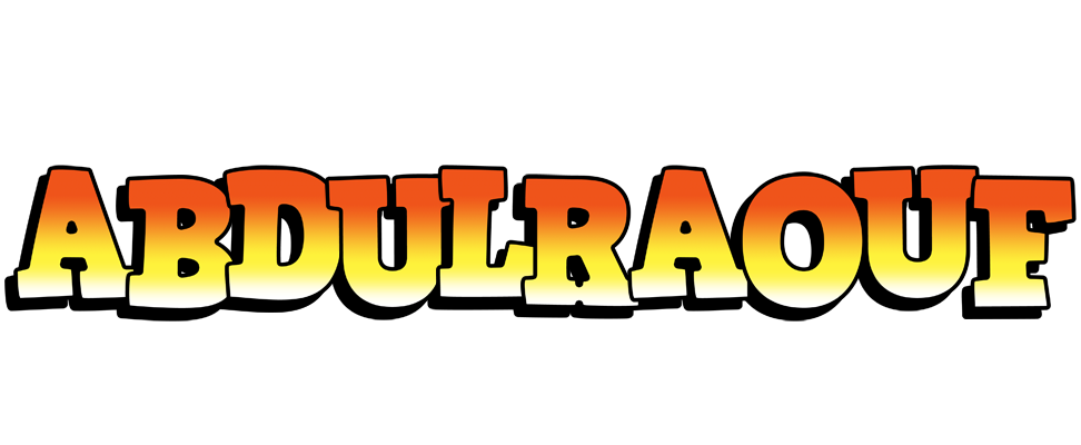 Abdulraouf sunset logo