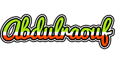 Abdulraouf superfun logo