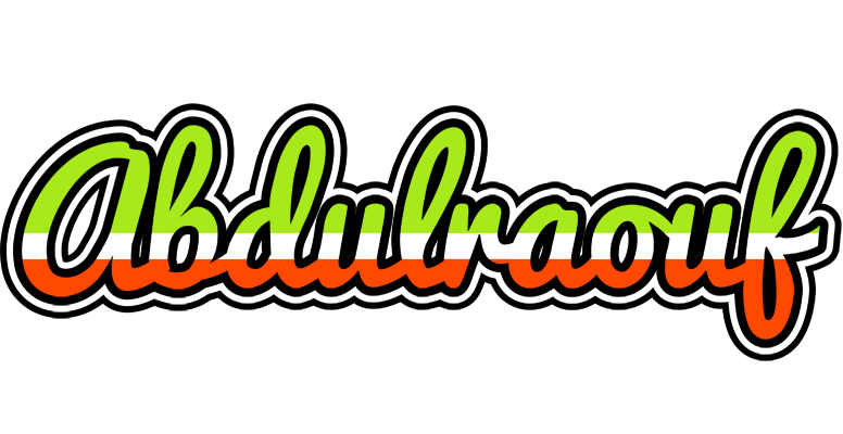 Abdulraouf superfun logo