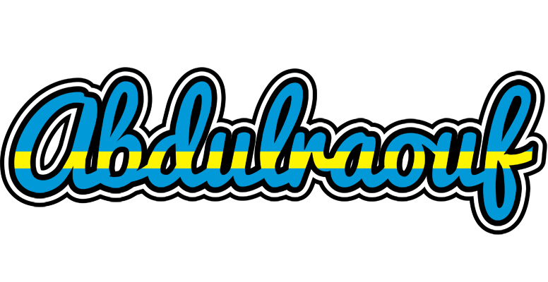 Abdulraouf sweden logo