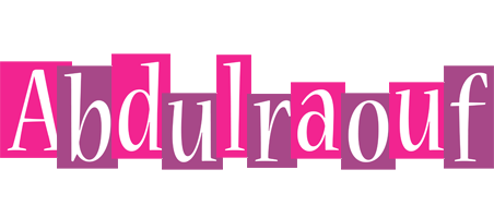 Abdulraouf whine logo