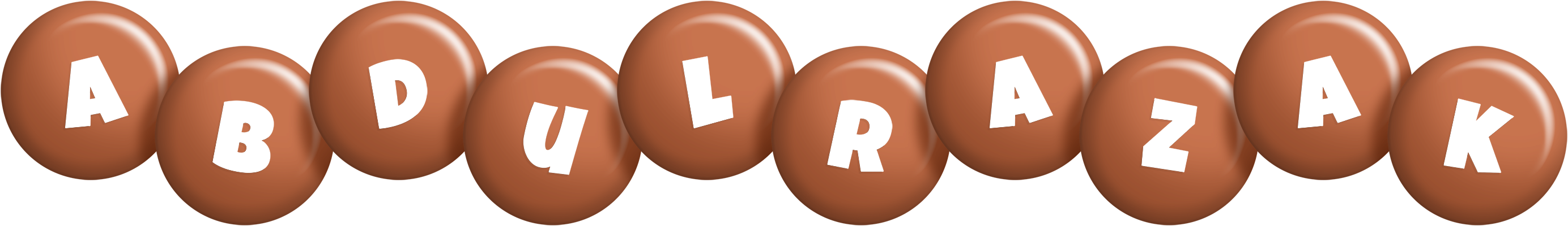Abdulrazak candy-brown logo