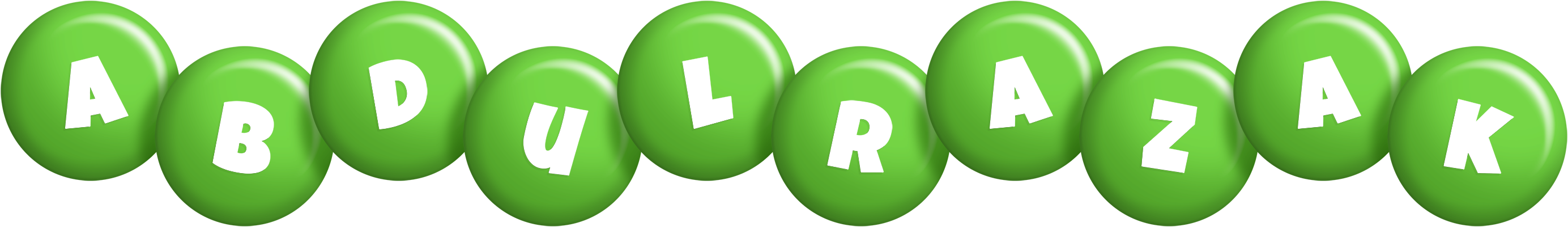 Abdulrazak candy-green logo