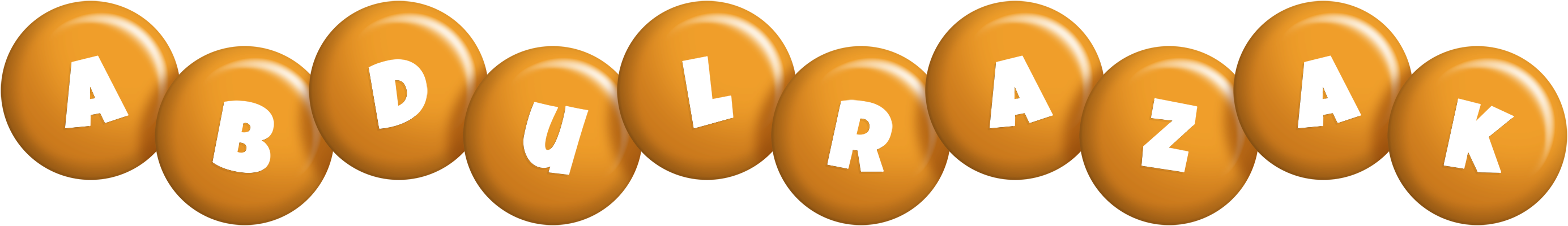 Abdulrazak candy-orange logo