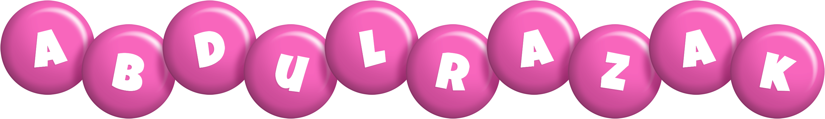 Abdulrazak candy-pink logo