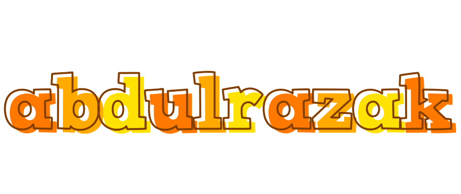 Abdulrazak desert logo