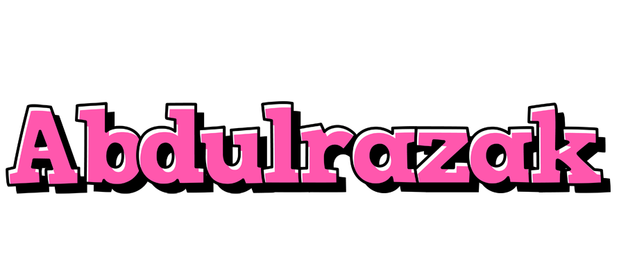 Abdulrazak girlish logo