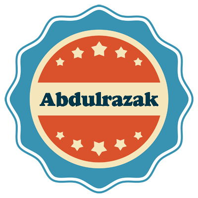 Abdulrazak labels logo