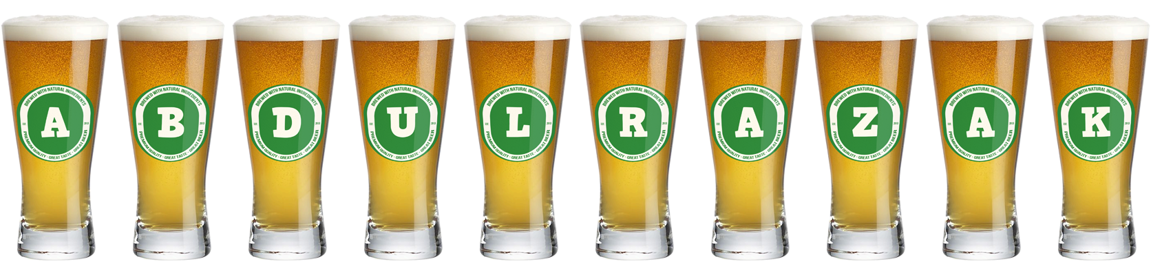 Abdulrazak lager logo