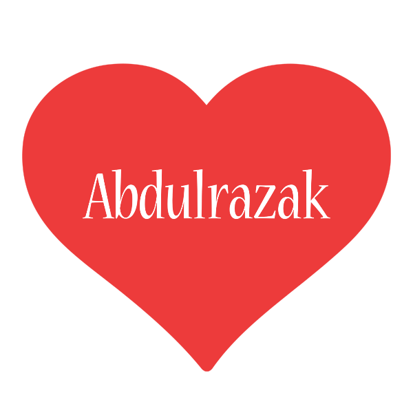 Abdulrazak love logo