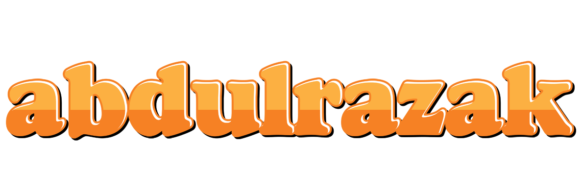 Abdulrazak orange logo