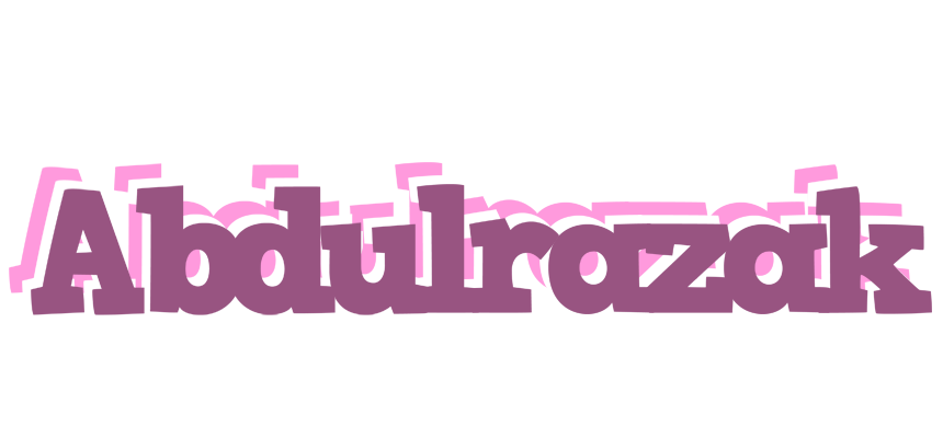 Abdulrazak relaxing logo